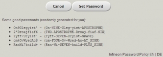 german password protection